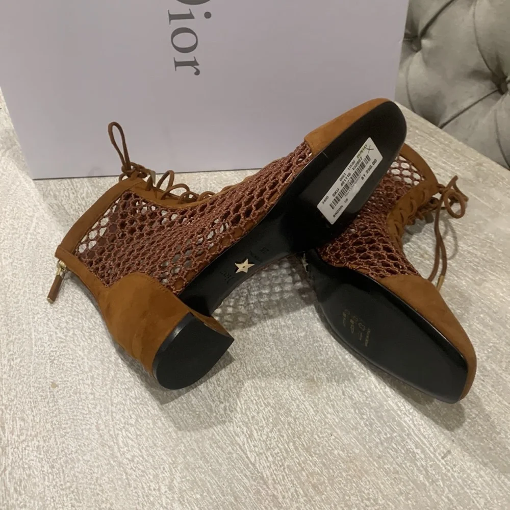 DIOR Naughtily-D suede booties - Picture 8 of 11